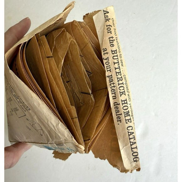 Vtg 70s Butterick 6525 Sz 14 Bust 36 Shirt Blouse Sewing Pattern Pointed Collar - Picture 2 of 5